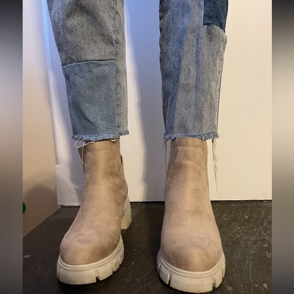 Women’s Patchwork 90s Vintage Boyfriend Jeans - Picture 4 of 5